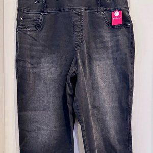 Spanx Straight Leg Jeans,  Vintage Black